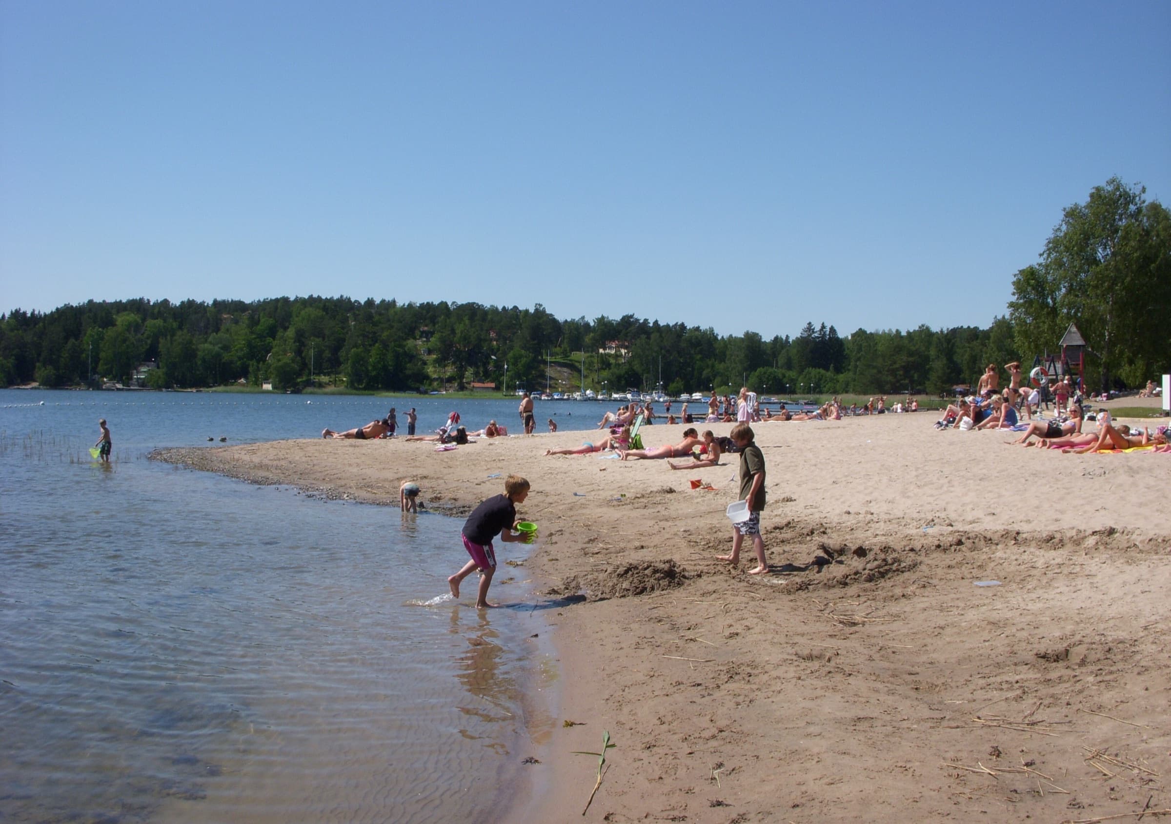 Grisslinge havsbad i Värmdö